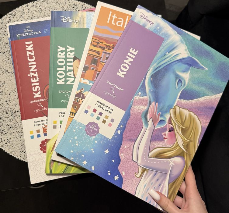 Розмальовки дісней/прованс польське видавництво