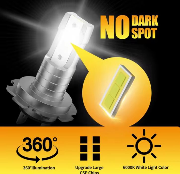 Lâmpadas led h7 o par