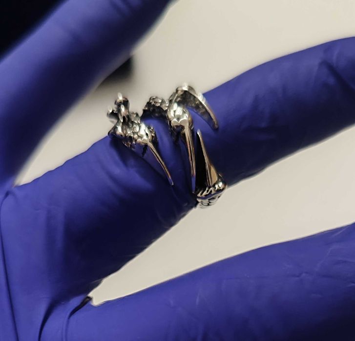 Кільце кольцо кілечко каблучка біжутерія рептилія кігті когти дракон