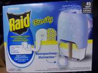Raid Przeciw Komarom Automat Owadobójczy + Wkład Neutralny 27ml