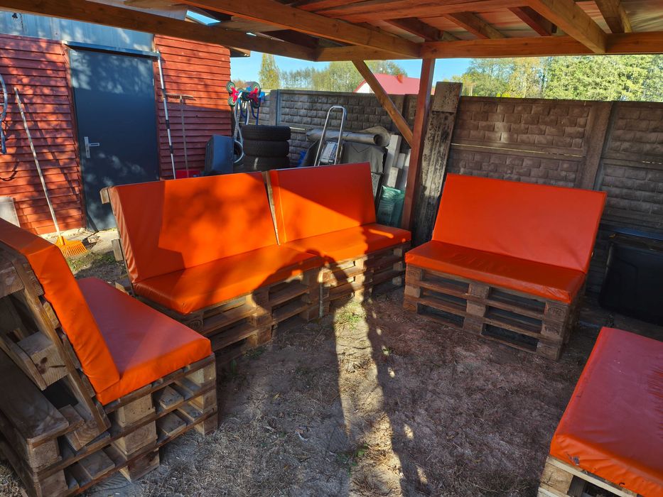 Meble ogrodowe z palet