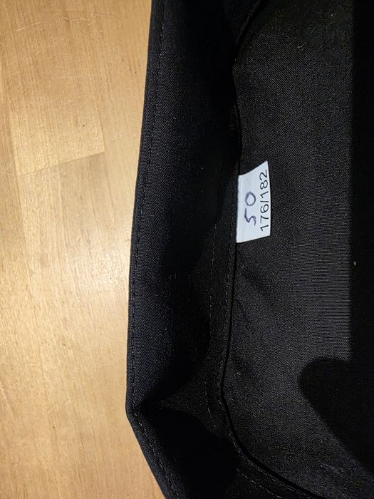 Koszula czarna 50 176/182