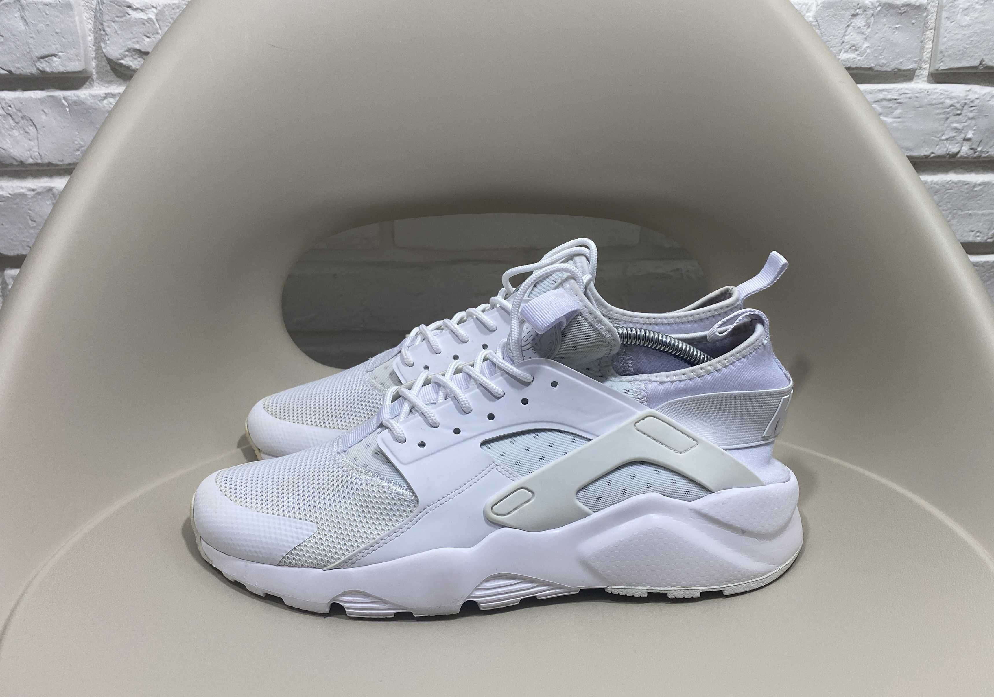 Buty Męskie Sneakersy Nike Air Huarache Run Ultra Białe Rozmiar 45