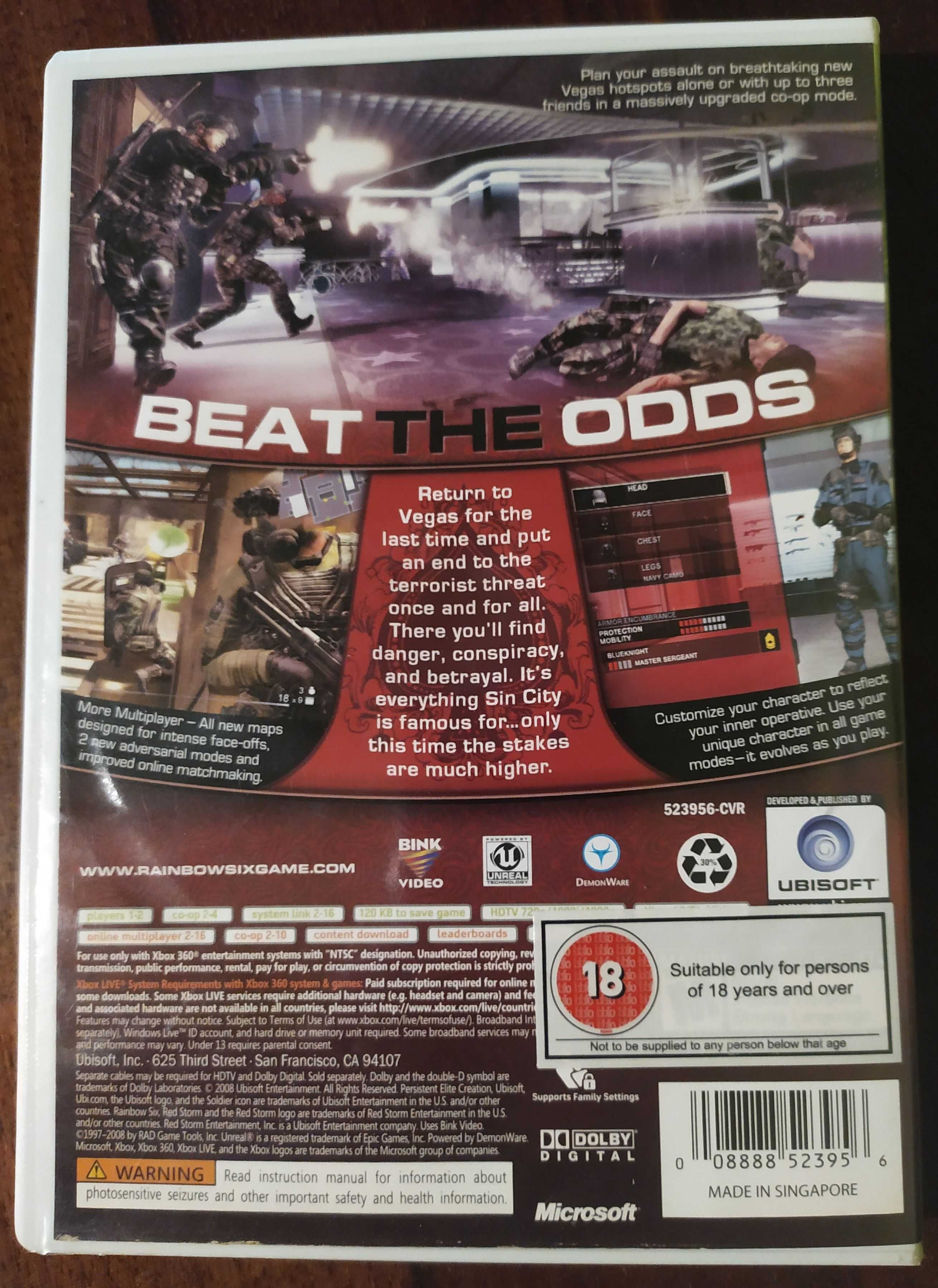 Tom Clancy's Rainbow Six Vegas 2 [Xbox 360]
