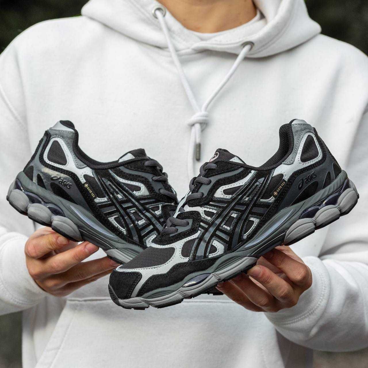 Кросіви Asics Gel NYC Black Blue Gore-Tex | Кросівки Асікс