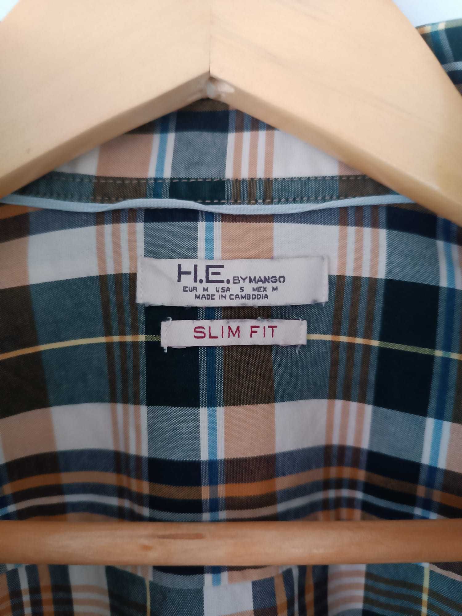 2 Camisas de Homem (tamanho M, H.E. by Mango)