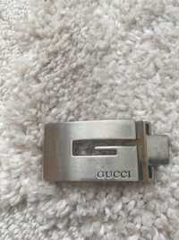 Gucci klamra do paska srebrna klamerka