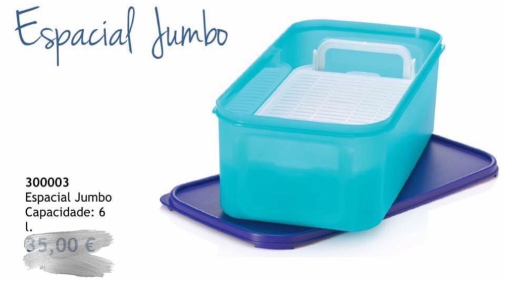 Espacial Jumbo Tupperware