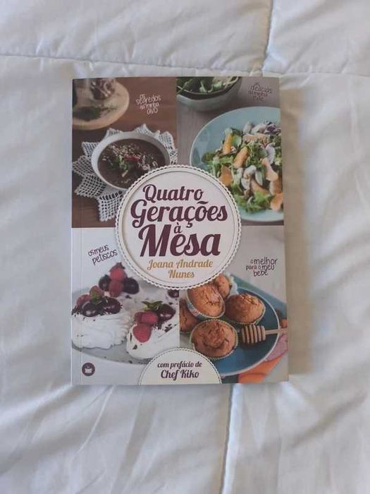 Livro "Quatro Gerações à Mesa"