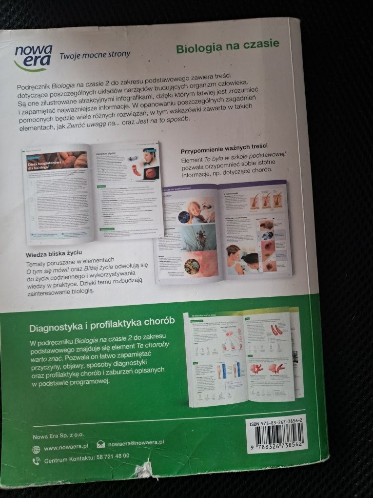 Podręcznik do Biologii dla klasy 2
