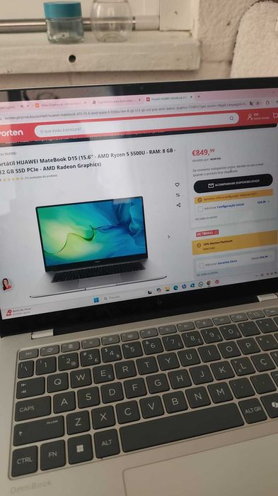 Portátil Huawei na Worten a 849,99