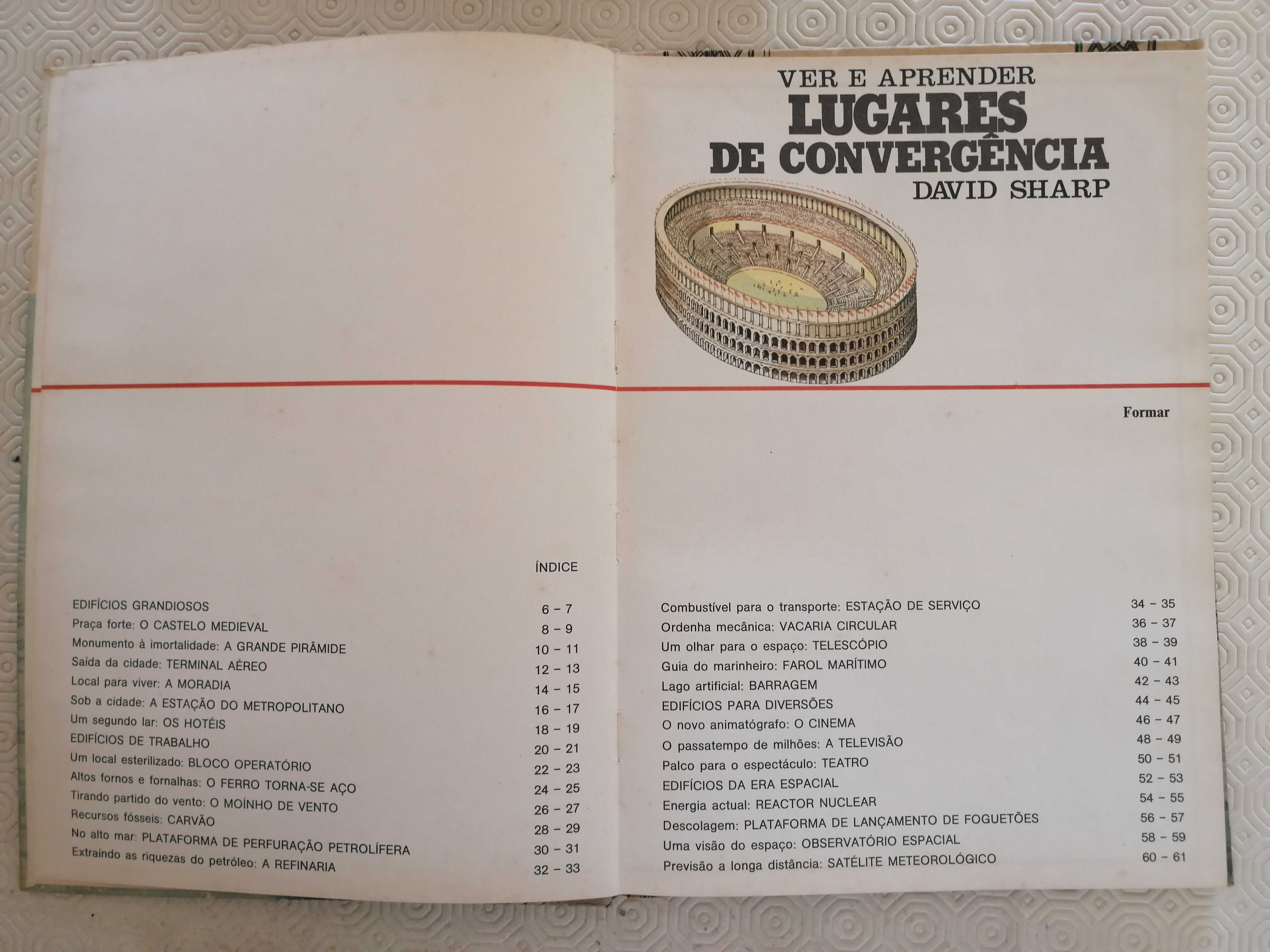 Livro ver e aprender - Lugares de convergência