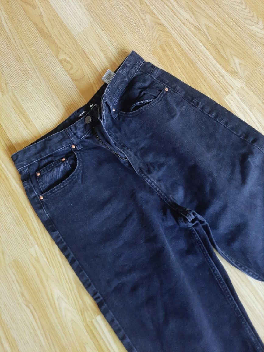 Jeansy mom fit rozm 40
