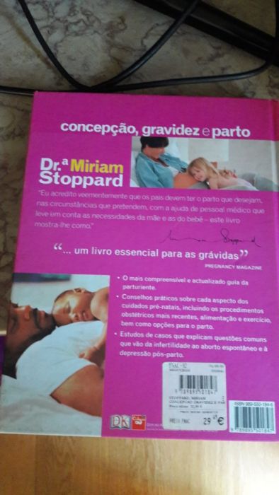 livro concepção gravidez e parto