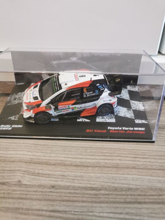 Model deagostini Toyota yaris WRC rally Chile 2019