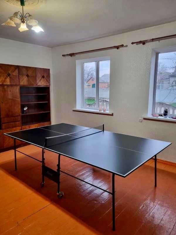 Тенісний стіл, теннисный стол черный, стол для тенниса доставка