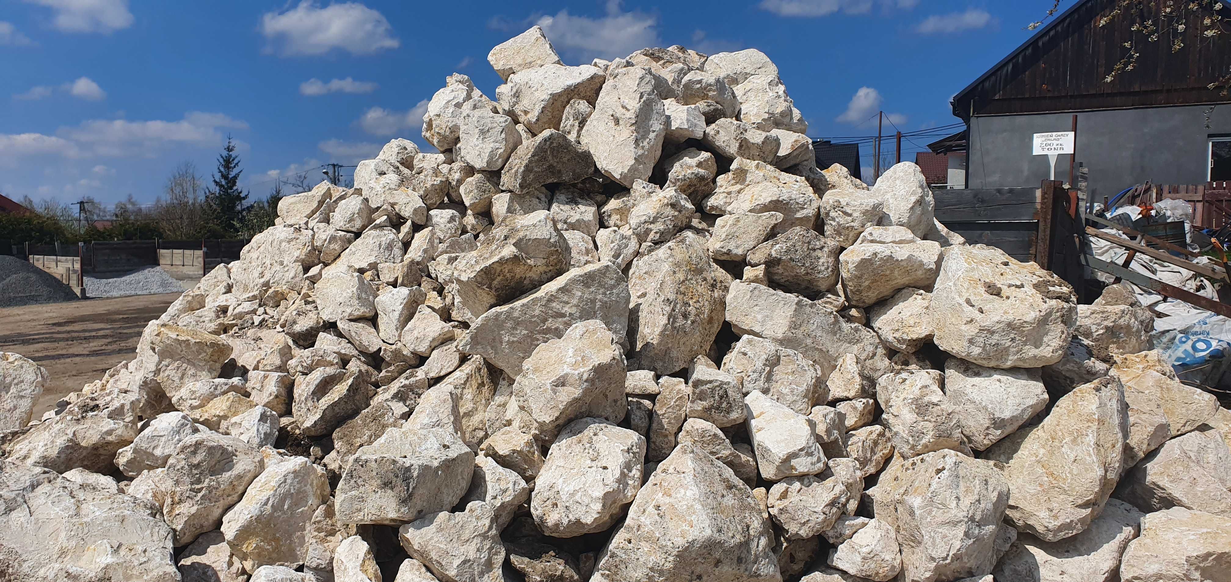 Kamień ozdobny ogrodowy, żwir otoczak miodowy 16-32 mm, wywrotka 3,5 t