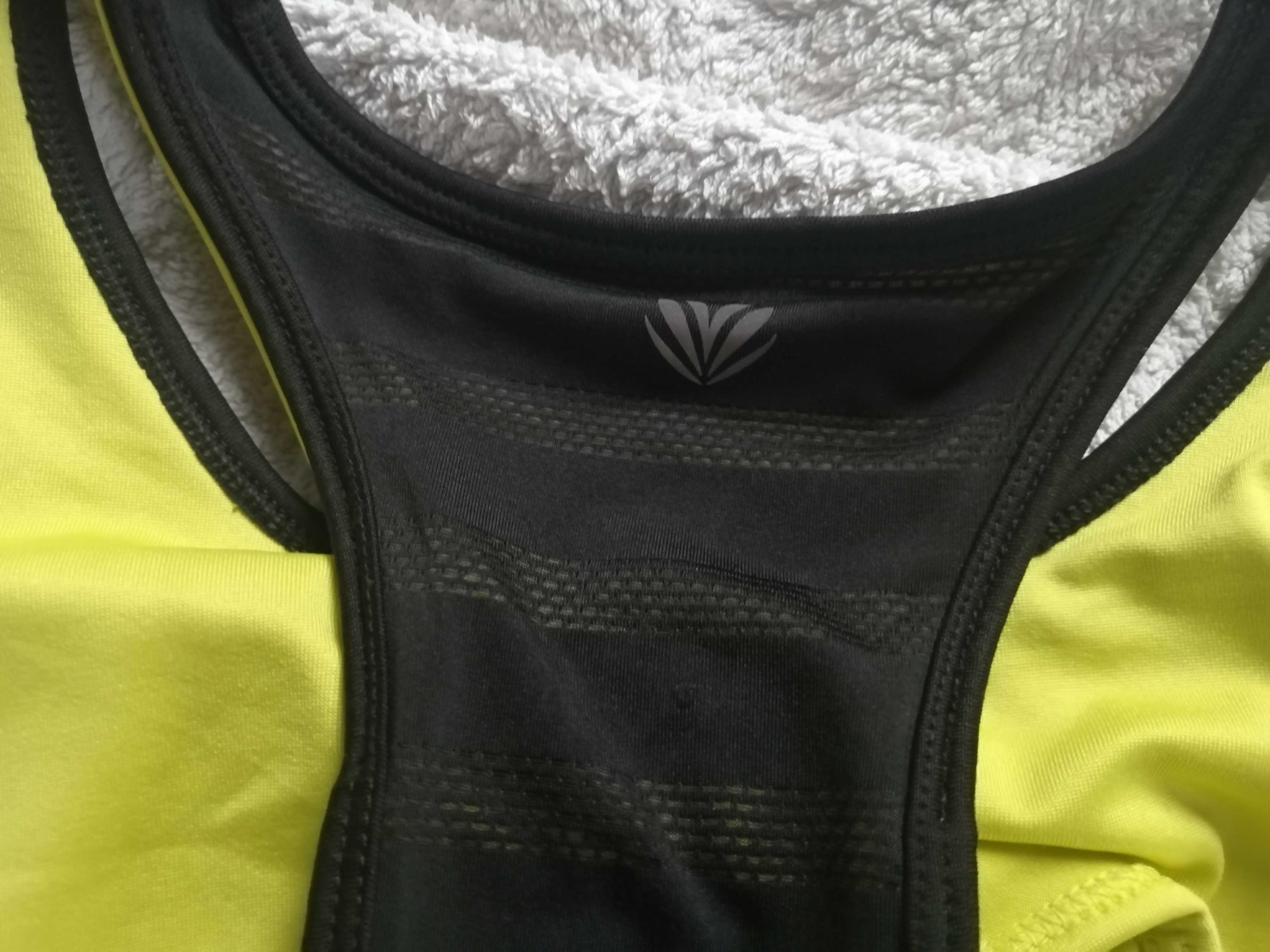 Stanik sportowy z koszulką Forever 21   rozm M