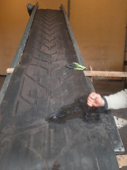 Serwis taśmy przenośnikowej.. naprawa uszkodzeń