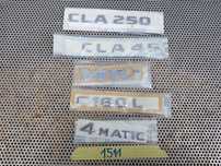 Mercedes Logo Znaczek Emblemat Oznaczenie CLA 250 CLA45 VITO C180L 4MATIC