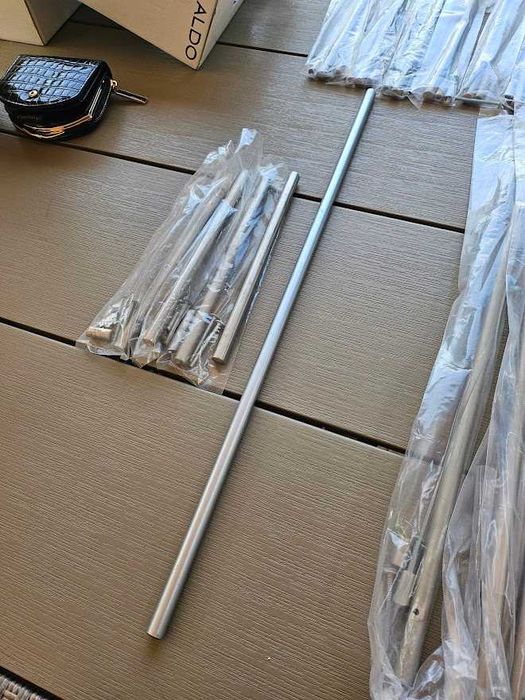 Uchwyt relingowy GAMET RE10 srebrny mat 416mm