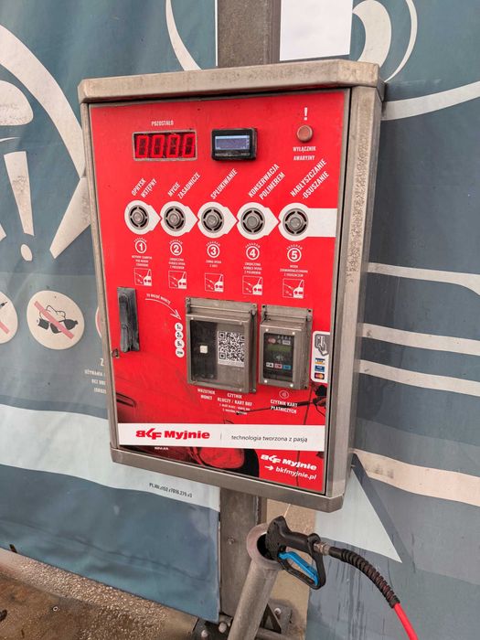 Myjnia samoobsługowa BKF - cały osprzęt