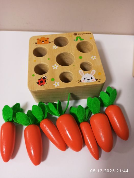 Дерев'яні сортер для малюків лот