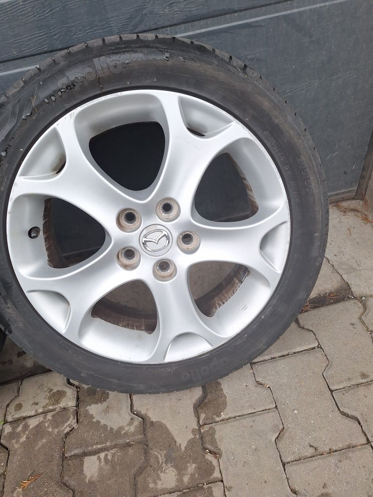 Alufelgi mazda 5x114.3 r17 z oponami