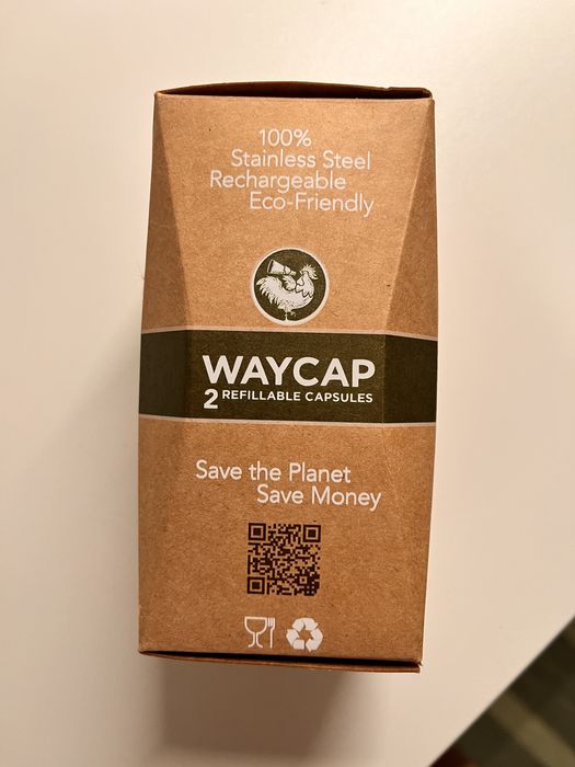 WAYCap 2 Kapsułki Nespresso wielokrotnego uzytku