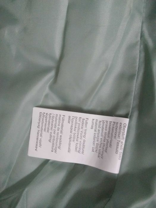 Kurtka damska pikowana pistacjowa