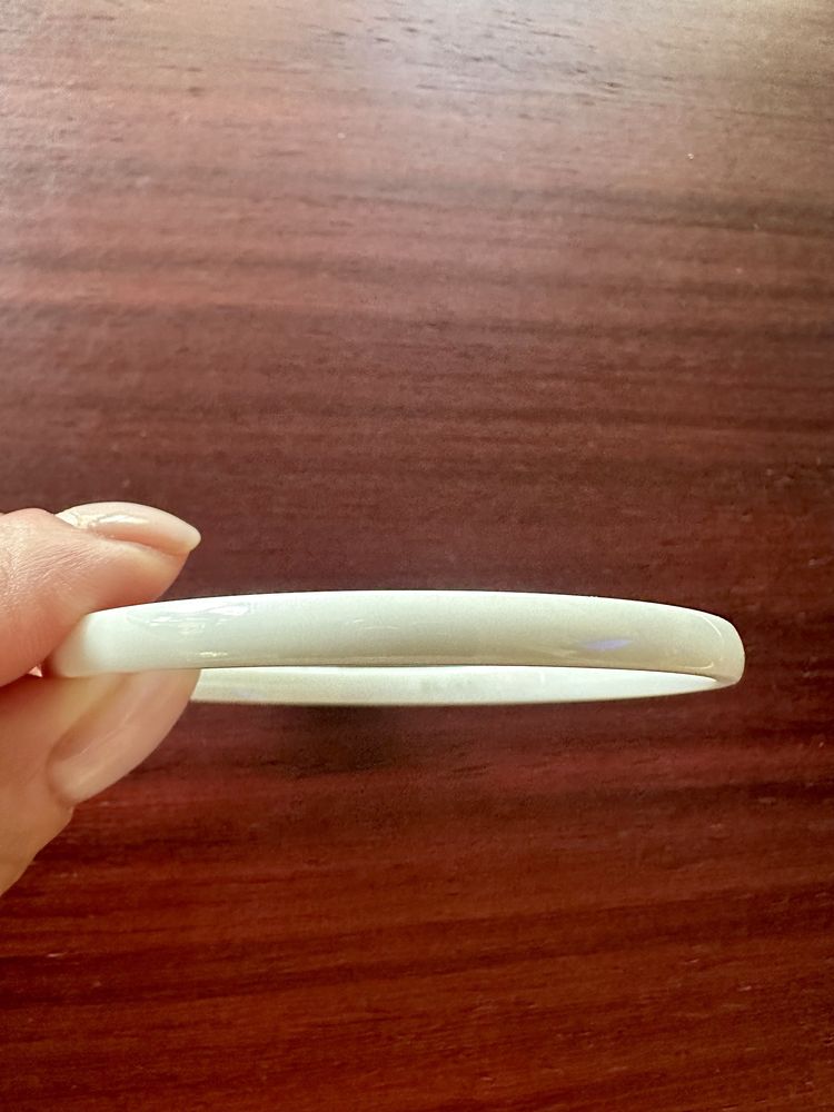 Bransoletka ceramiczna biała Elixa