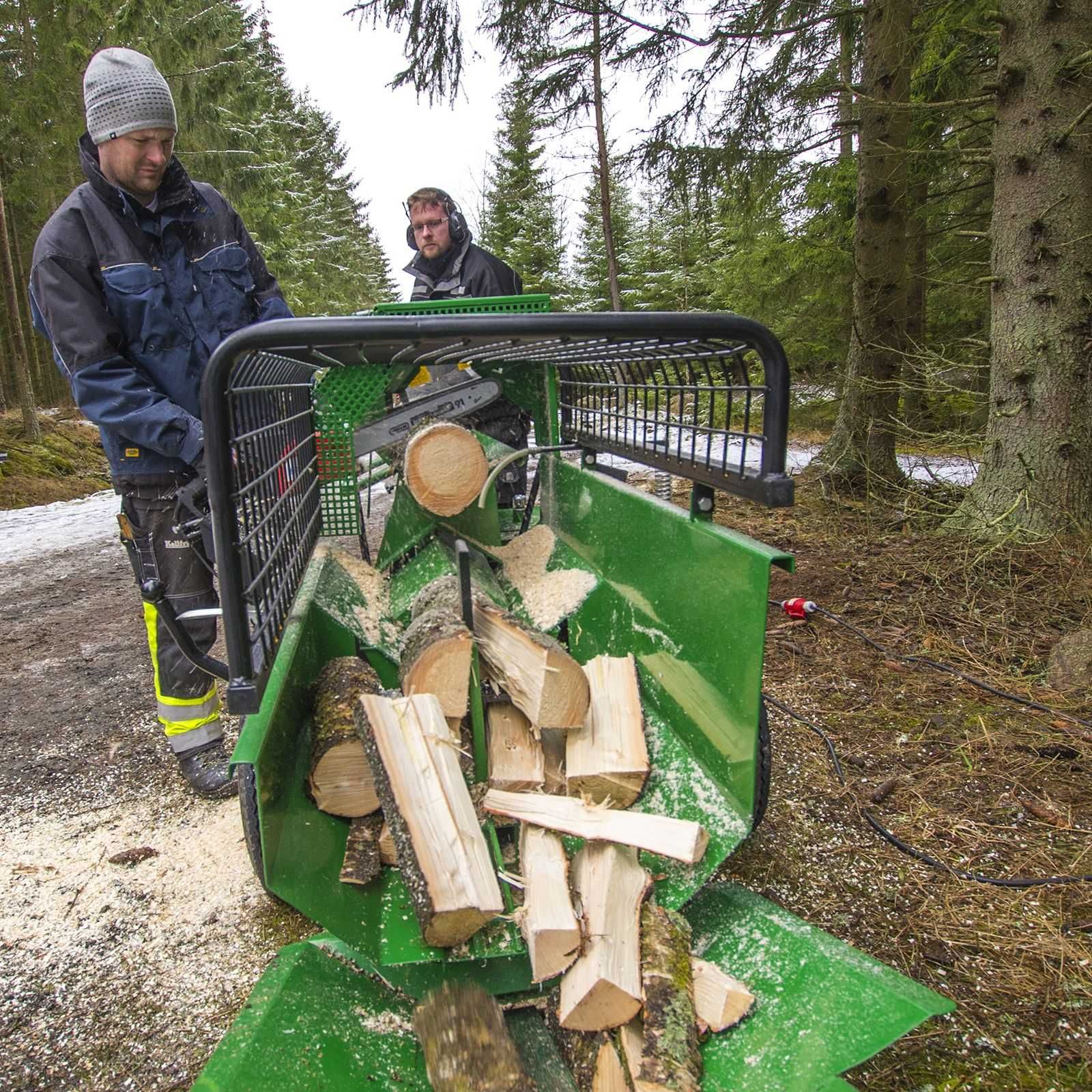 Piła Kombajn do drewna opałowego, uparka Kellfri piła