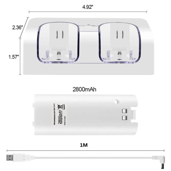 Док станція/батарея Wii Remote motion/Charger Battery Nintendo