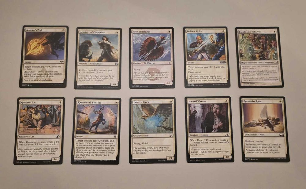 Cartas Magic - Brancas