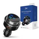 Transmiter samochodowy 3mk Hyper Car FM Transmitter z portem USB-A - c