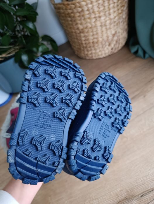 Nowe 24/25 śniegowce wodoodporne na rzepy lugik Decathlon futerko  gra