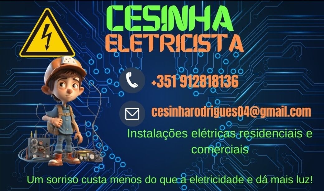 Eletrecista e pequenas reparações