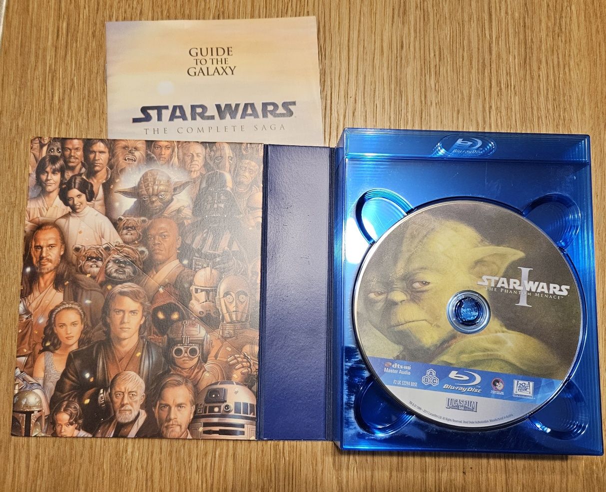 Star Wars Gwiezdne Wojny pl blu-ray