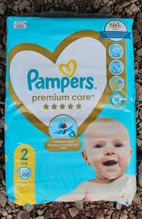 Pampers Premium rozmiar 2, 2x68 szt!