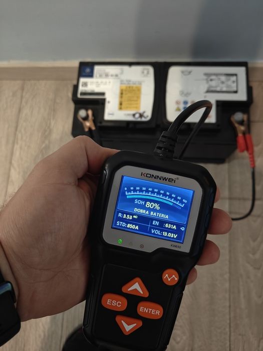 Akumulator AGM 92Ah 850A oryginał Mercedes