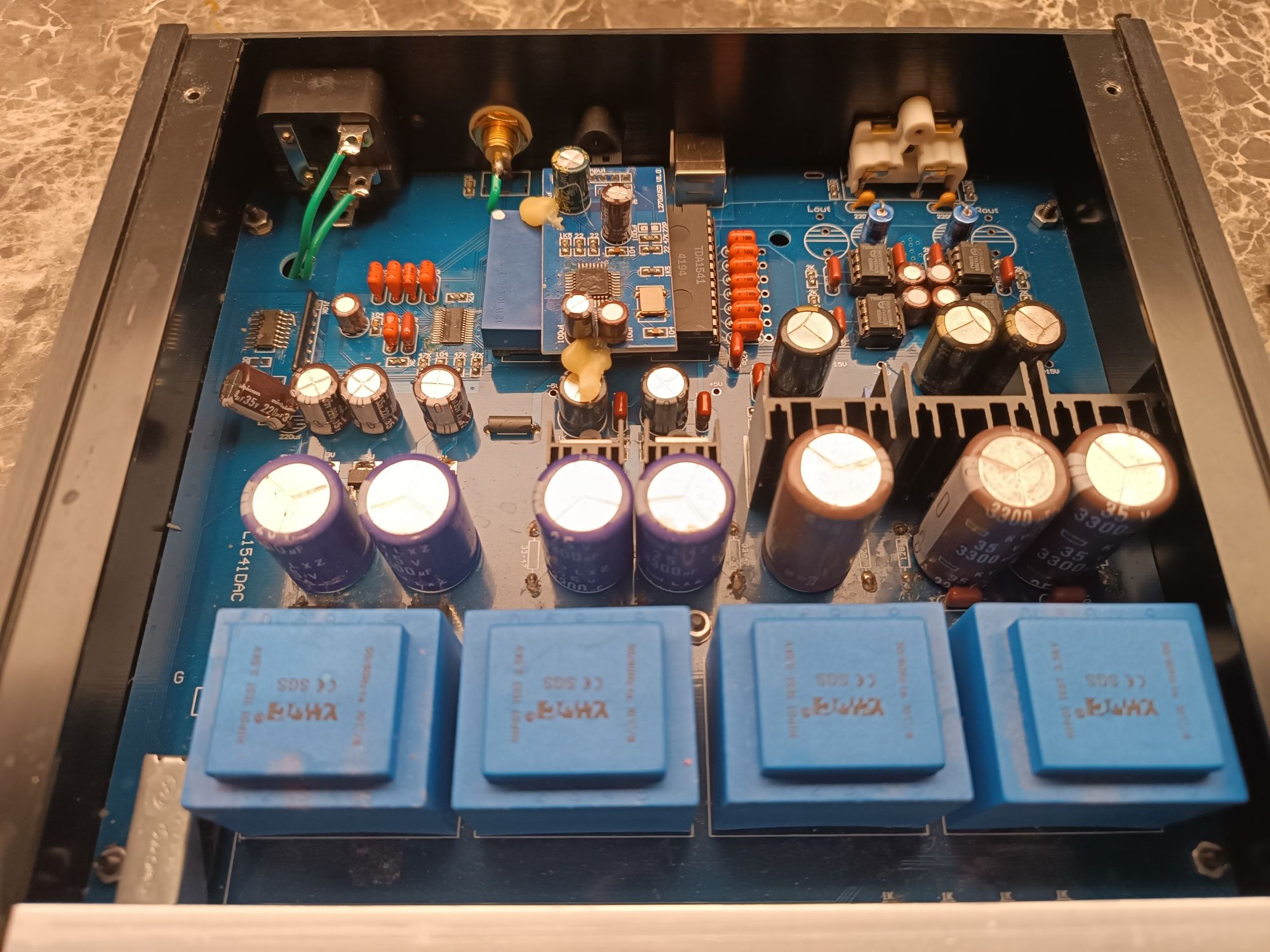 DAC Tda1541 NOS bułgarski reclock