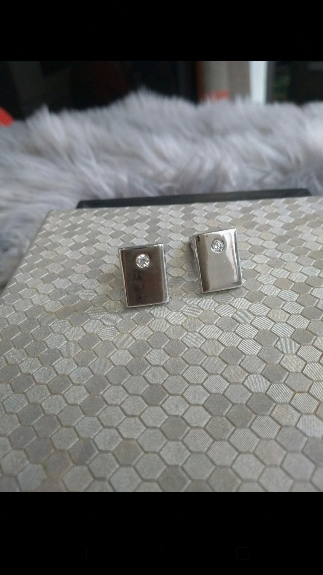 Spinki do mankietów koszuli eleganckie prezent srebro cufflinks 925