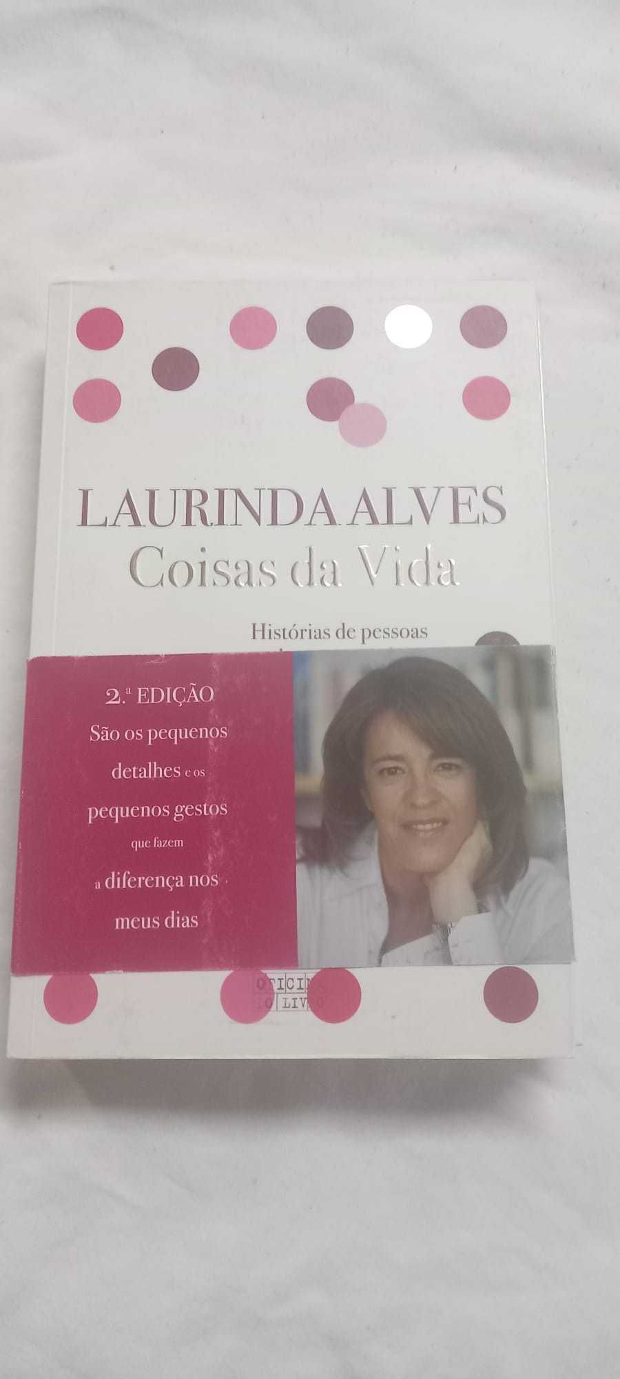Livro Coisas da Vida de Laurinda Alves