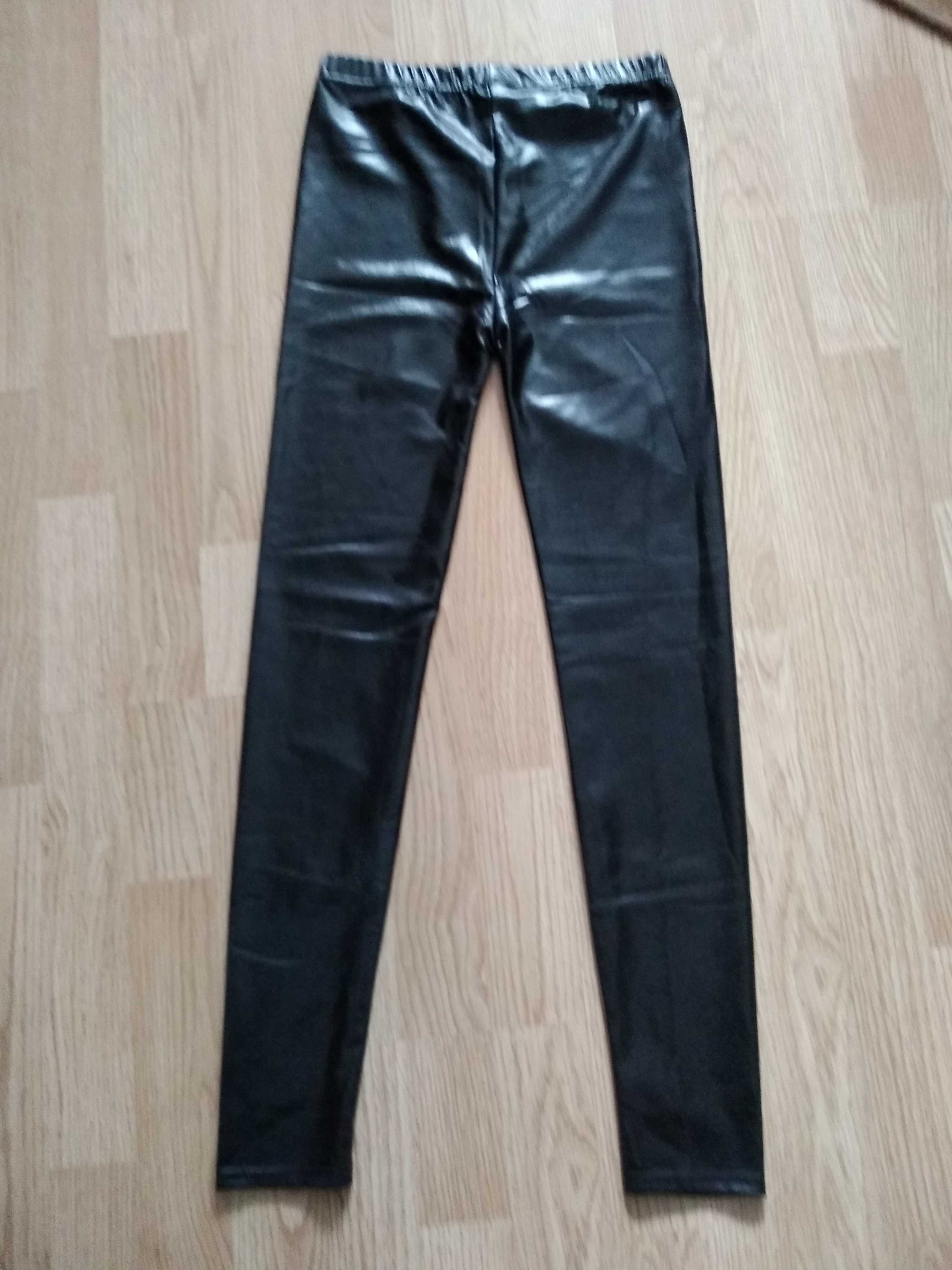 Nowe legginsy woskowane rozmiar M/L