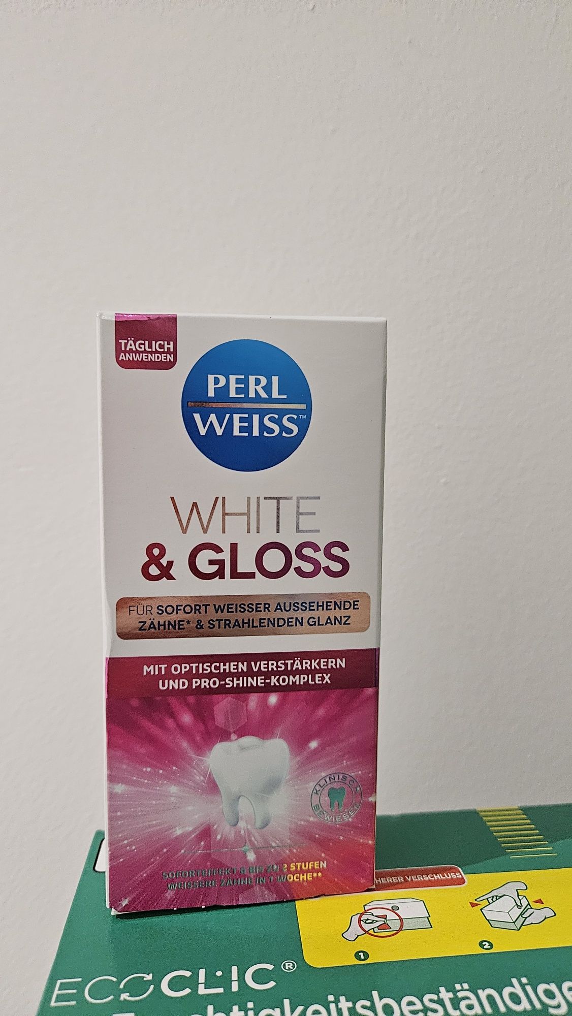 Perl Weiss z Niemiec pasta do zębów