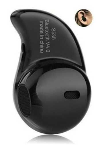 Auricular micro-auscultador de ouvido Bluetooth com microfone S530