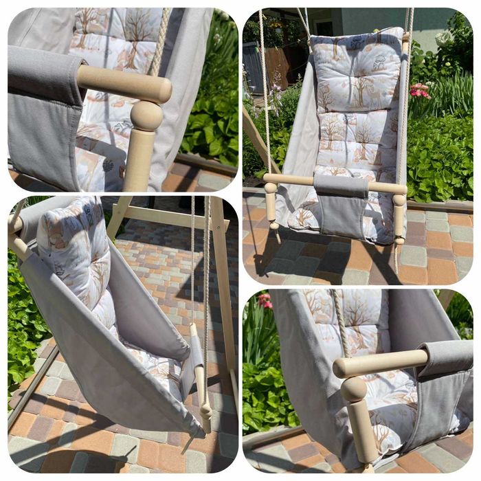 Гойдалка 2 в 1, дитяча гойдалка, качеля.