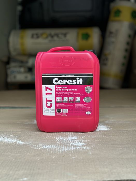 Ґрунтовка глибокопроникна Ceresit CT 17 10 л