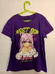 Fioletowa koszulka t-shirt manga anime rozmiar M FB sister