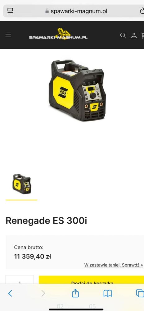 ESAB ES 300i Spawarka. Jak NOWA